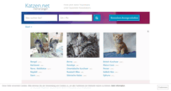 Desktop Screenshot of katzen-kleinanzeigen.net